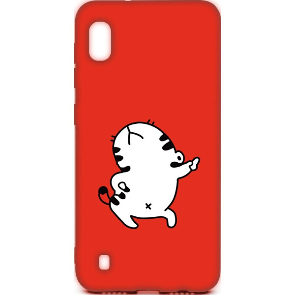 

Чехол-накладка TOTO Cartoon Soft Silicone TPU Case Samsung Galaxy A10 Cat Red