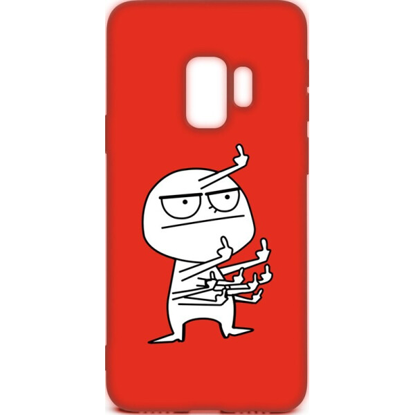 

Чехол-накладка TOTO Cartoon Soft Silicone TPU Case Samsung Galaxy S9 FK9 Red