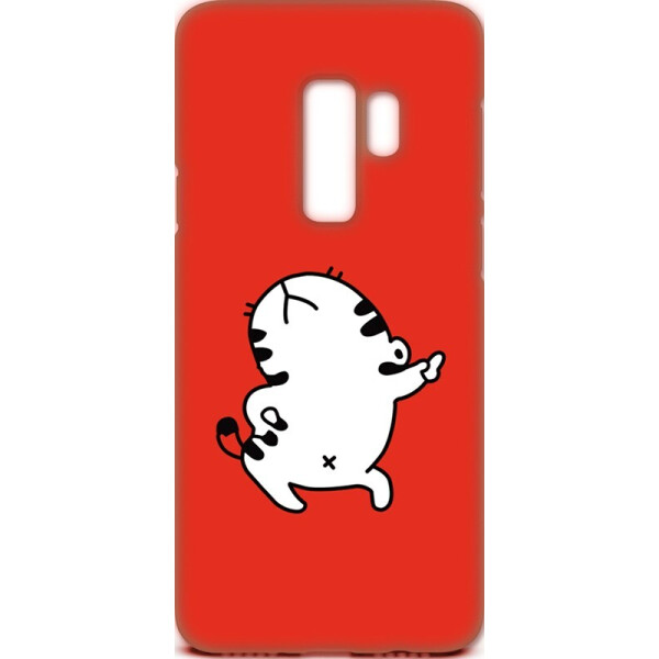 

Чехол-накладка TOTO Cartoon Soft Silicone TPU Case Samsung Galaxy S9+ Cat Red