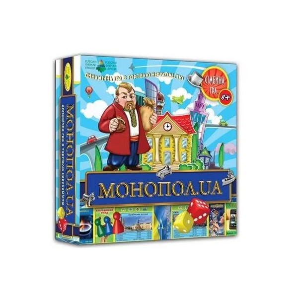 

Настольная Игра "монопол.ua" 82210