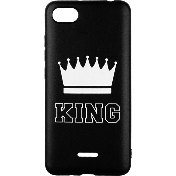 

Чехол-накладка TOTO Cartoon Soft Silicone TPU Case Xiaomi Redmi 6A King Black