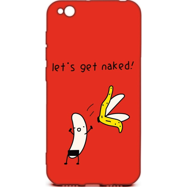 

Чехол-накладка TOTO Cartoon Soft Silicone TPU Case Xiaomi Redmi Go Banana Red