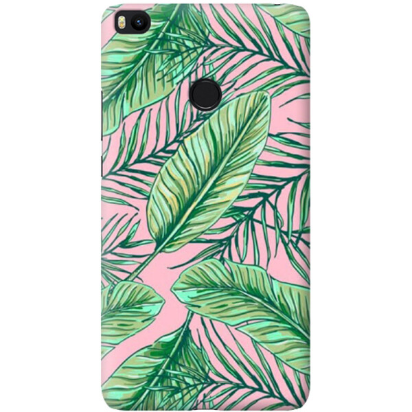 

Дизайнерский чехол Green leaves для Xiaomi Mi Max 2 (662637)
