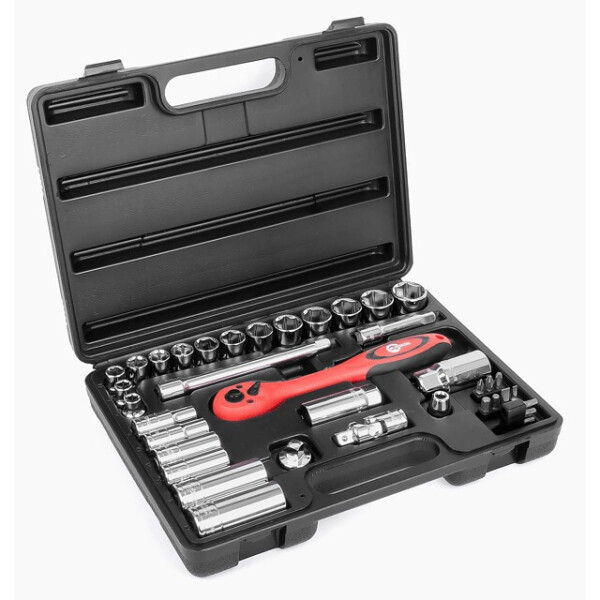 

Набор Инструмента 39Ед. 3/8" Cr-V Intertool Et-6039