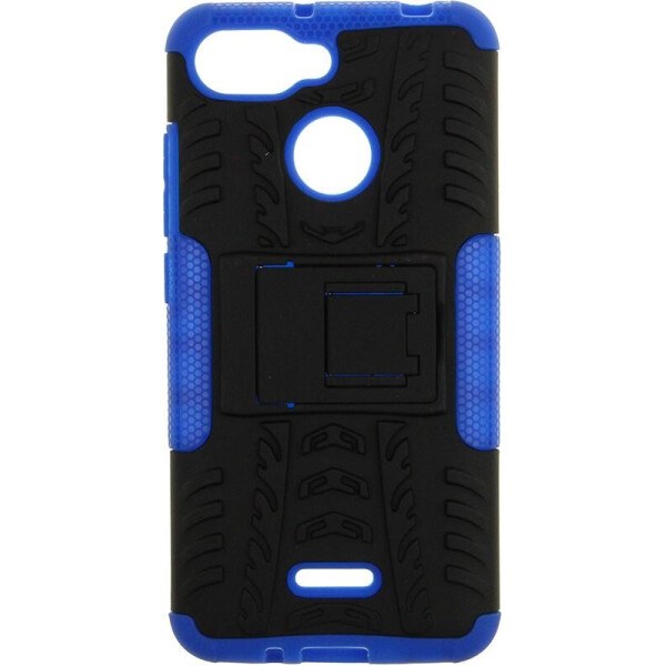 

Чехол-накладка TOTO Dazzle kickstand 2 in 1 phone case для Xiaomi Redmi 6/6A Blue