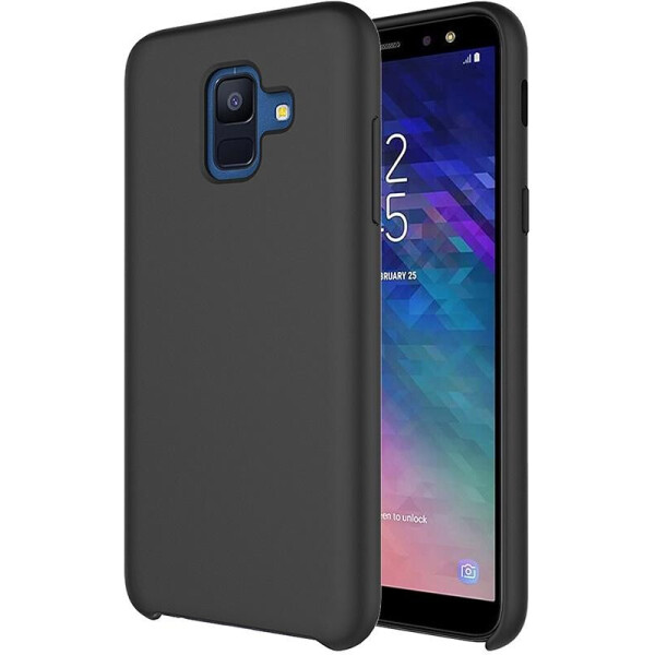 

Чехол-накладка TOTO Liquid Silicone case Samsung Galaxy A6 2018 (A600F) Black