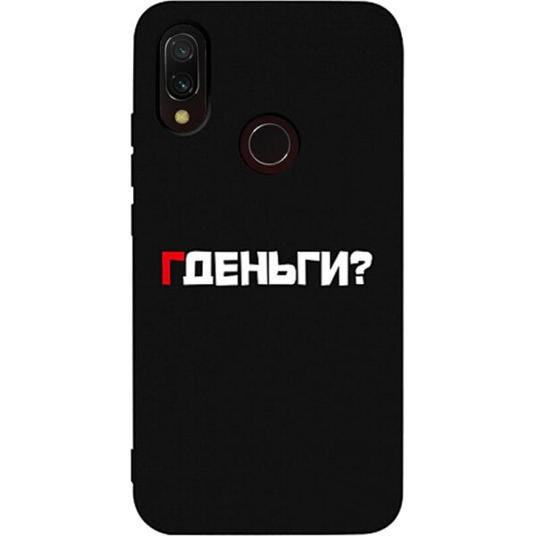

Чехол-накладка TOTO Matt Tpu 2mm Print Case Xiaomi Redmi 7 #61 Gdedengi Black