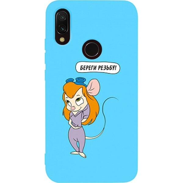 

Чехол-накладка TOTO Matt Tpu 2mm Print Case Xiaomi Redmi 7 #72 Rezba Sky Blue
