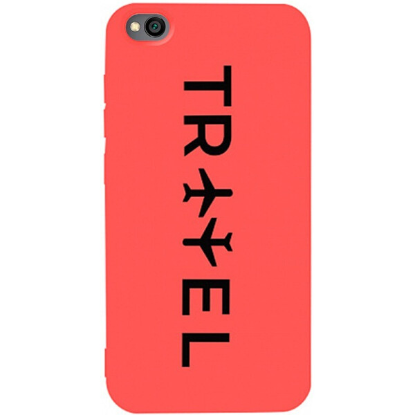 

Чехол-накладка TOTO Matt Tpu 2mm Print Case Xiaomi Redmi Go #45 Travel Orange
