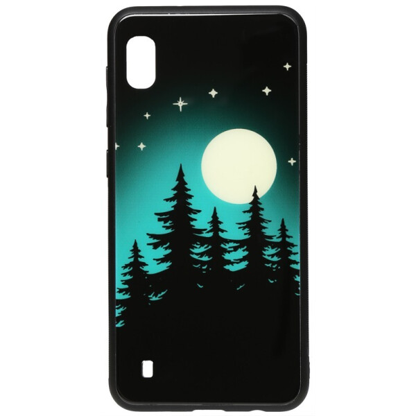 

Чехол-накладка TOTO Night Light Print Glass Case для Samsung Galaxy A10 Full Moon
