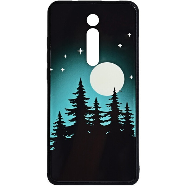 

Чехол-накладка TOTO Night Light Print Glass Case для Xiaomi Redmi Mi 9T Full Moon
