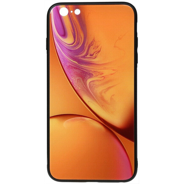 

Чехол-накладка TOTO Print Glass Space Case для Apple iPhone 6 Plus/6S Plus Yellow