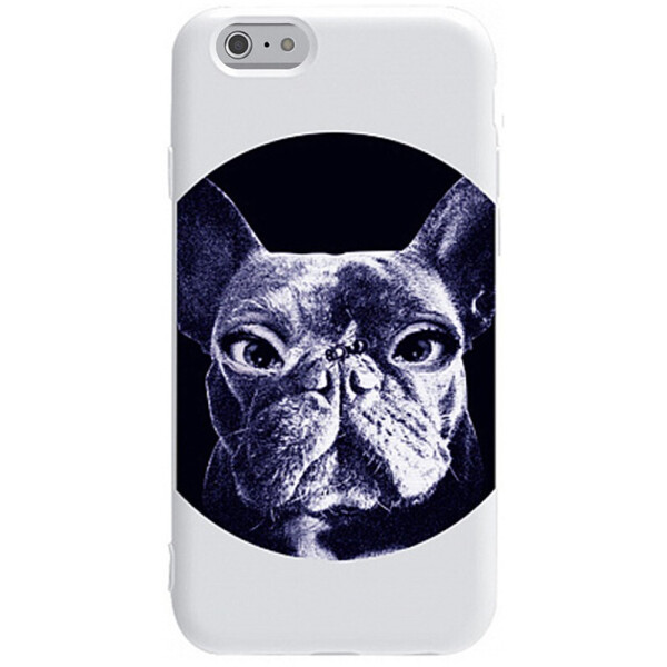 

Чехол-накладка TOTO Pure Tpu 2mm Print Case Apple iPhone 6/6s #74 Dogbz White