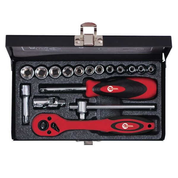 

Набор Инструмента 1/4", 17Ед ( Гол.4-13Мм ) Intertool Et-6017