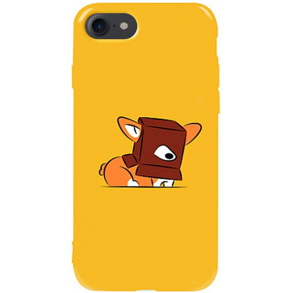 

Чехол-накладка TOTO Pure Tpu 2mm Print Case Apple iPhone 7/8 #31 Korgi Yellow