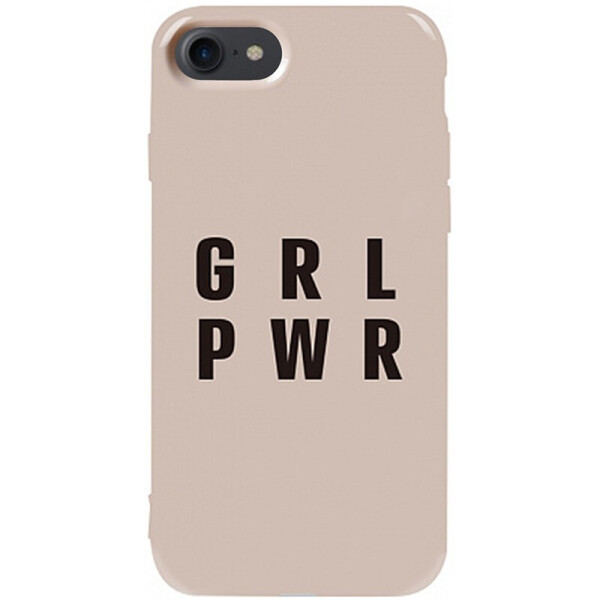 

Чехол-накладка TOTO Pure Tpu 2mm Print Case Apple iPhone 7/8 #71 Grlpwr Stone