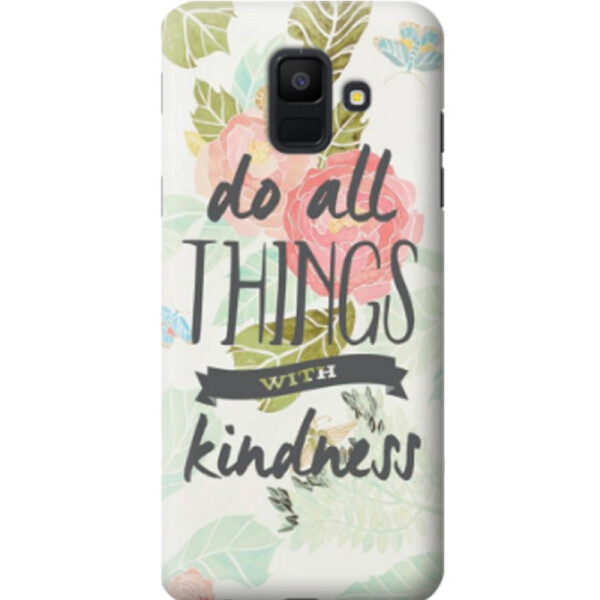 

Дизайнерский чехол Kindness для Samsung Galaxy A6 (2018) (666307)
