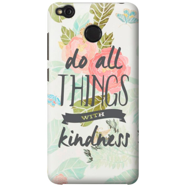 

Дизайнерский чехол Kindness для Xiaomi Redmi 4X (661228)