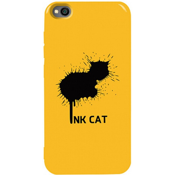 

Чехол-накладка TOTO Pure Tpu 2mm Print Case Xiaomi Redmi Go #48 Inkcat Yellow