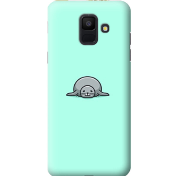 

Дизайнерский чехол Little seal для Samsung Galaxy A6 (2018) (666309)