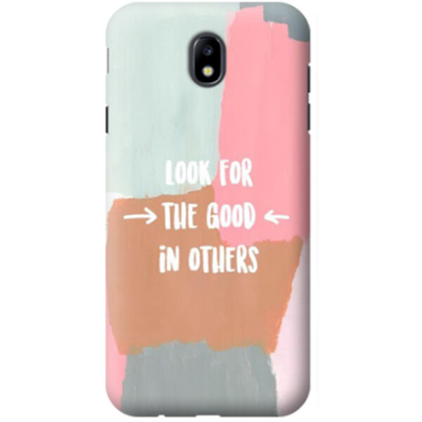 

Дизайнерский чехол Look for the good in others для Samsung J730 Galaxy J7 (2017) (664601)