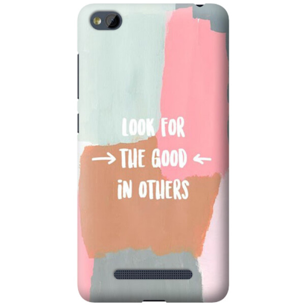 

Дизайнерский чехол Look for the good in others для Xiaomi Redmi 4a (624206)