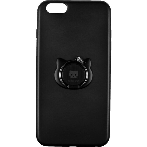 

Чехол-накладка SHENGO Soft-touch holder TPU Case iPhone 6 Plus/6S Plus Black