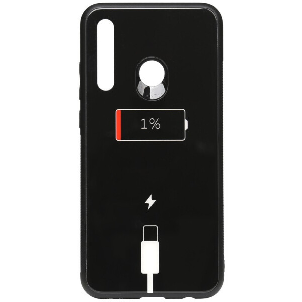 

Чехол-накладка TOTO Cartoon Print Glass Case для Huawei P Smart Z Battery Charge