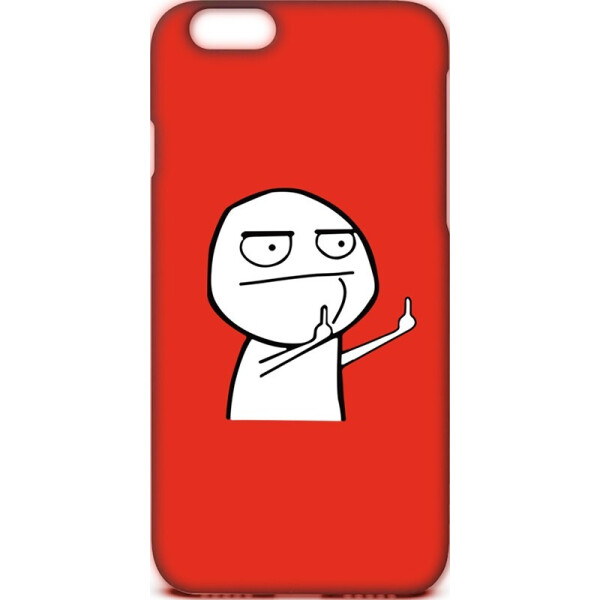 

Чехол-накладка TOTO Cartoon Soft Silicone TPU Case Apple iPhone 6/6s FK2 Red
