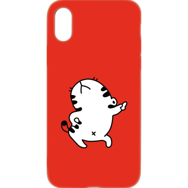 

Чехол-накладка TOTO Cartoon Soft Silicone TPU Case Apple iPhone X/Xs Cat Red