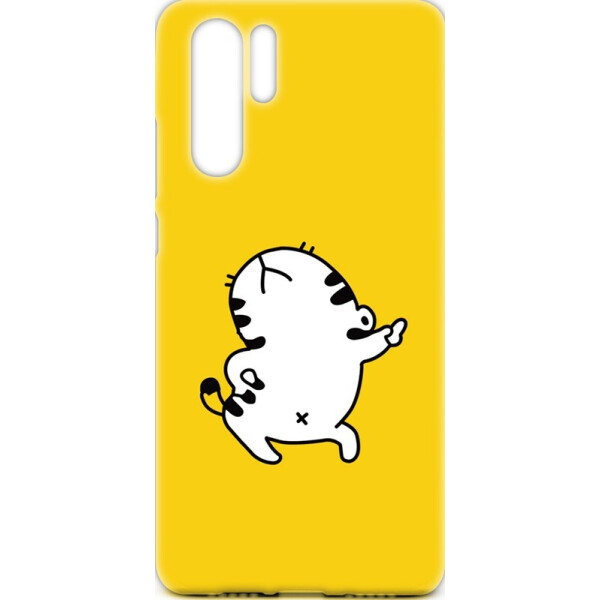 

Чехол-накладка TOTO Cartoon Soft Silicone TPU Case Huawei P30 Pro Cat Yellow