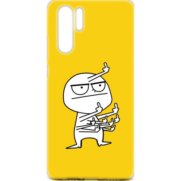 

Чехол-накладка TOTO Cartoon Soft Silicone TPU Case Huawei P30 Pro FK9 Yellow