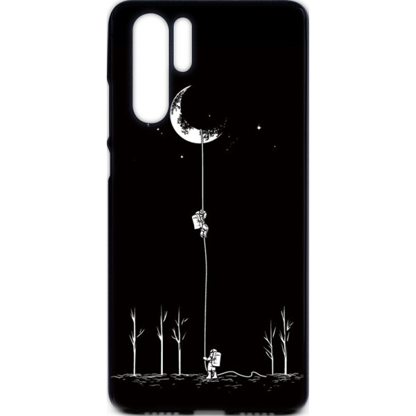 

Чехол-накладка TOTO Cartoon Soft Silicone TPU Case Huawei P30 Pro Moon Black