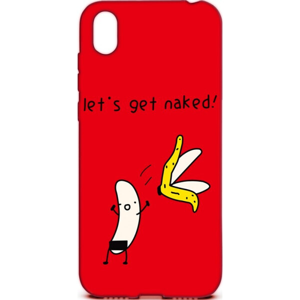 

Чехол-накладка TOTO Cartoon Soft Silicone TPU Case Huawei Y5 2019 Banana Red