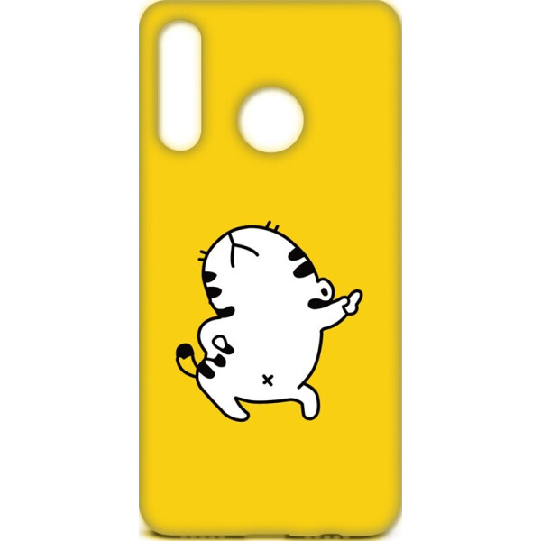 

Чехол-накладка TOTO Cartoon Soft Silicone TPU Case Huawei Y7 2019 Cat Yellow