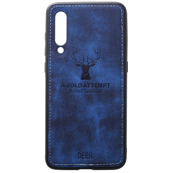 

Чехол-накладка TOTO Deer Shell With Leather Effect Case для Xiaomi Mi9 Dark Blue