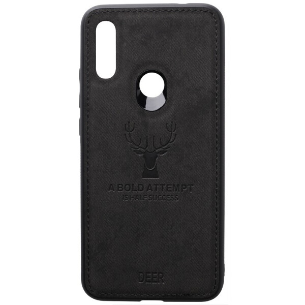 

Чехол-накладка TOTO Deer Shell With Leather Effect Case для Xiaomi Redmi 7 Black