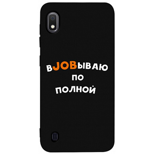 

Чехол-накладка TOTO Matt Tpu 2mm Print Case Samsung Galaxy A10 #21 Job Black