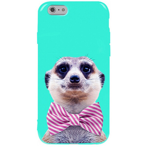 

Чехол-накладка TOTO Pure Tpu 2mm Print Case Apple iPhone 6/6s #33 Horek Mint