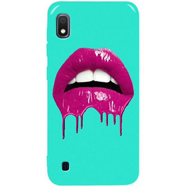 

Чехол-накладка TOTO Pure Tpu 2mm Print Case Samsung Galaxy A10 #32 Lips Mint