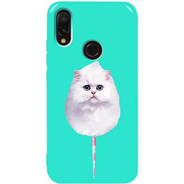 

Чехол-накладка TOTO Pure Tpu 2mm Print Case Xiaomi Redmi 7 #9 Cat Candy Mint