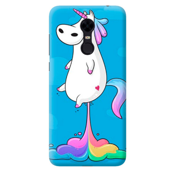 

Дизайнерский чехол Rainbow Unicorn для Xiaomi Redmi 5 Plus (661408)