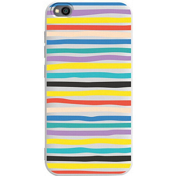 

Чехол-накладка TOTO Pure Tpu 2mm Print Case Xiaomi Redmi Go #19 Stroke White