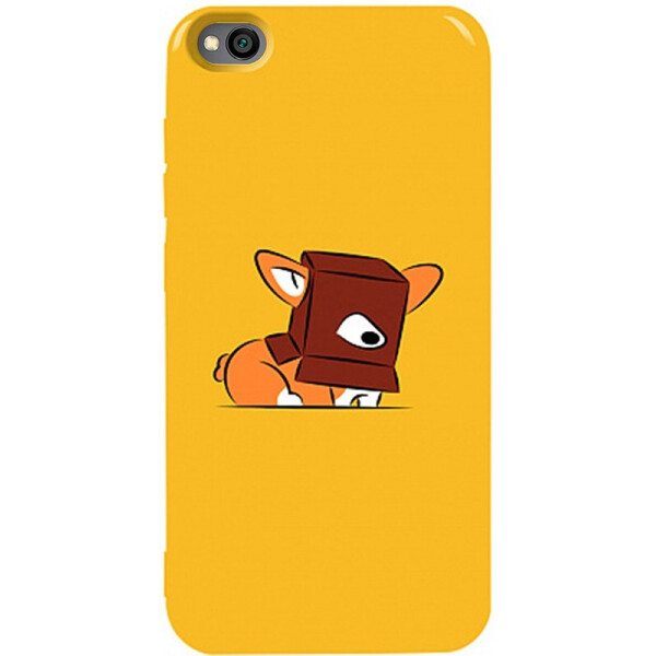 

Чехол-накладка TOTO Pure Tpu 2mm Print Case Xiaomi Redmi Go #31 Korgi Yellow