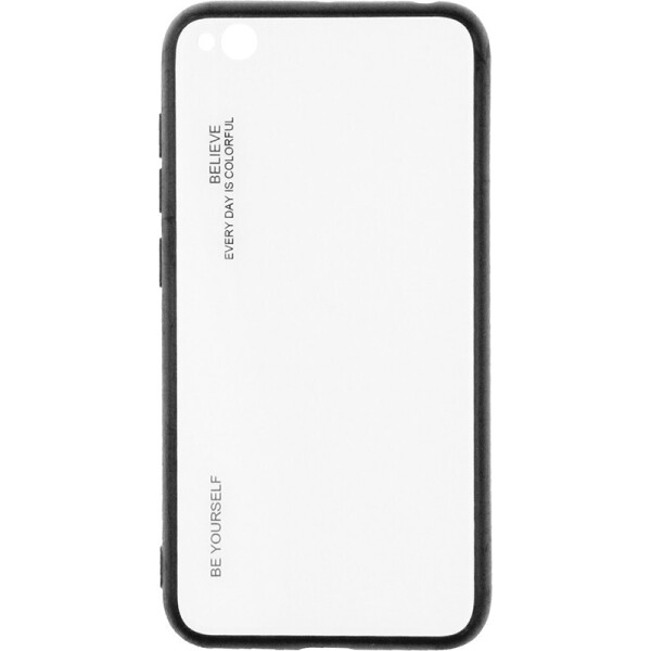 

Чехол-накладка TOTO Tempered Glass Phone Case Gradient для Xiaomi Redmi Go White
