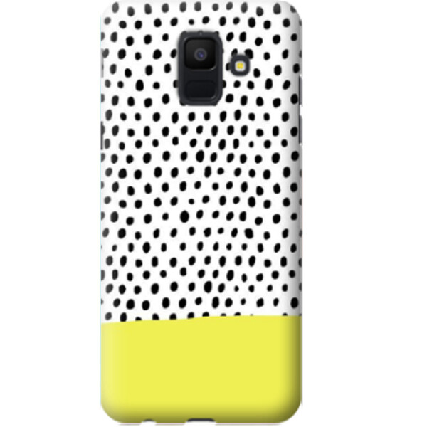 

Дизайнерский чехол Yellow dots для Samsung Galaxy A6 (2018) (666389)