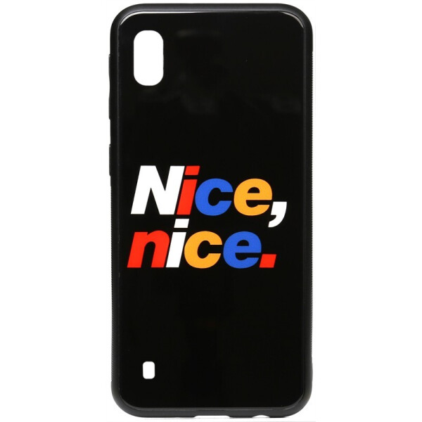 

Чехол-накладка TOTO Cartoon Print Glass Case для Samsung Galaxy A10 Nice, nice.