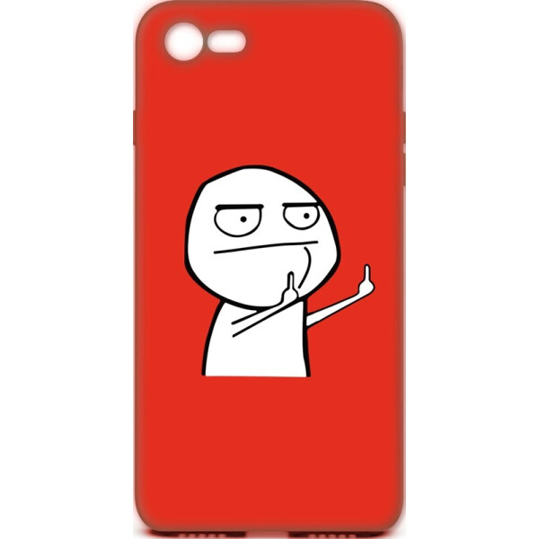 

Чехол-накладка TOTO Cartoon Soft Silicone TPU Case Apple iPhone 7/8 FK2 Red