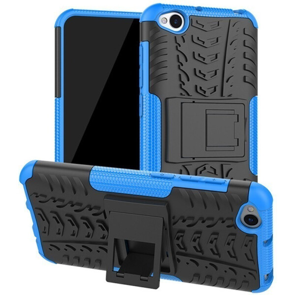 

Чехол-накладка TOTO Dazzle kickstand 2 in 1 phone case для Xiaomi Redmi Go Blue