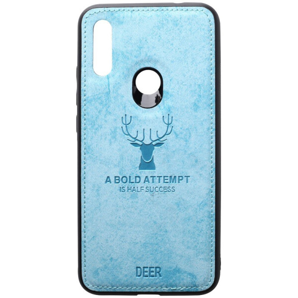 

Чехол-накладка TOTO Deer Shell With Leather Effect Case для Xiaomi Redmi 7 Blue